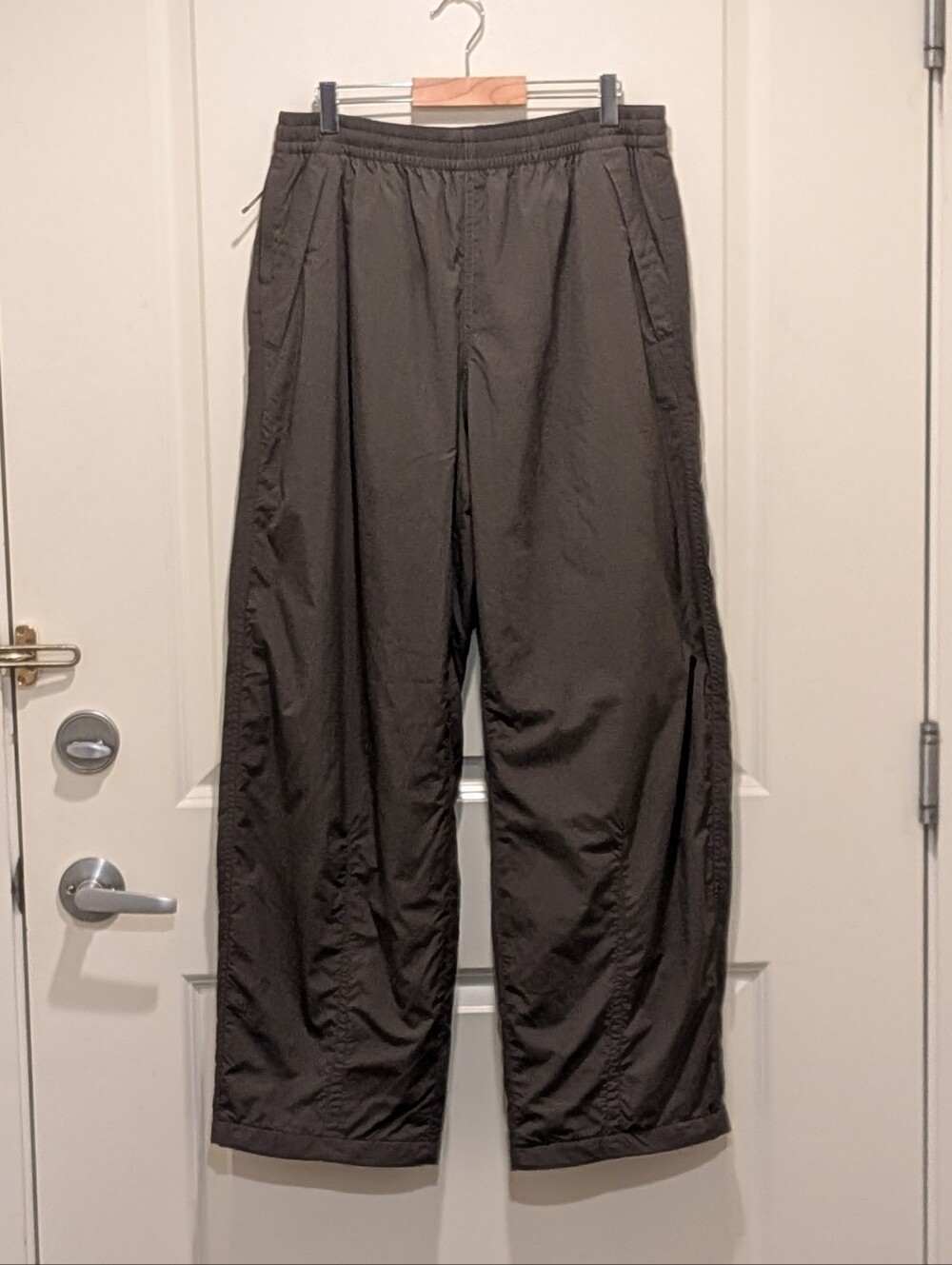 EUC Uniqlo M HeatTech Fleece Lined Nylon Outdoor Performance Pants